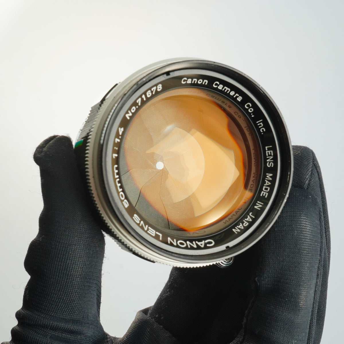 【Serviced】 Canon 50mm F/1.4 LTM 単焦点レンズ