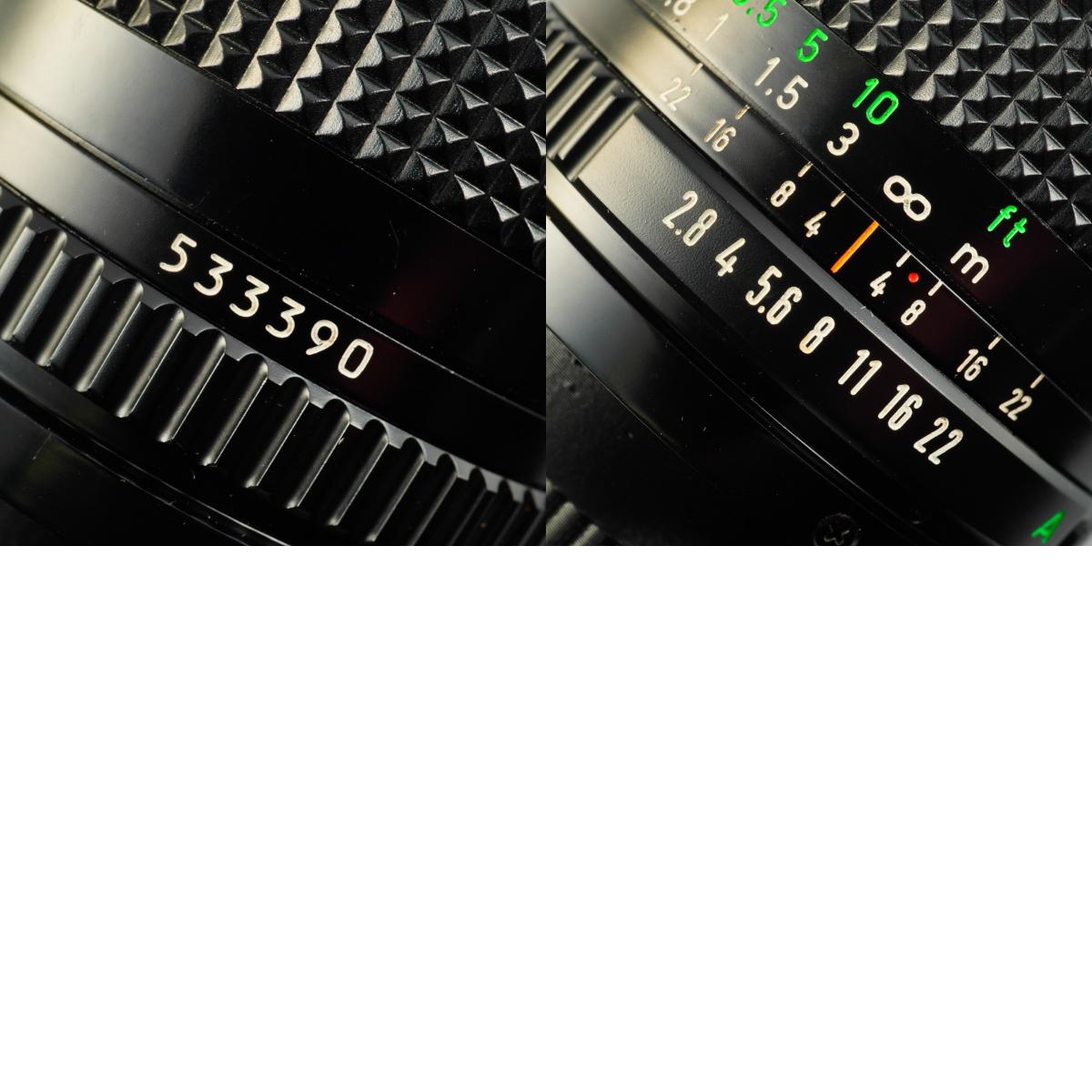 【Serviced】 Canon New FD NFD 28mm F/2.8 単焦点レンズ