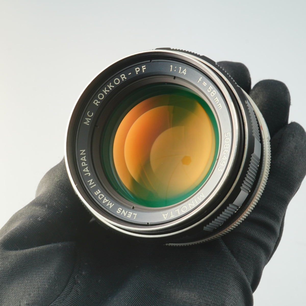 【Serviced】 MINOLTA MC ROKKOR-PF 58mm F/1.4 単焦点レンズ