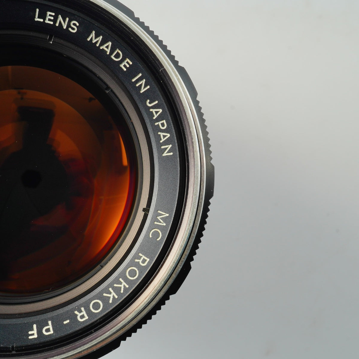 【Serviced】 MINOLTA MC ROKKOR-PF 58mm F/1.4 単焦点レンズ