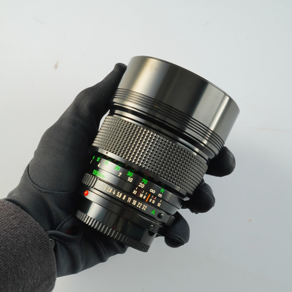 【Serviced】 Canon FD 135mm F/2 単焦点レンズ