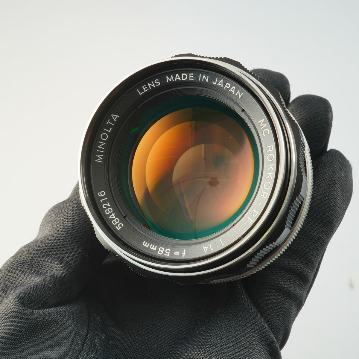 【Serviced】 MINOLTA MC ROKKOR-PF 58mm F/1.4 単焦点レンズ