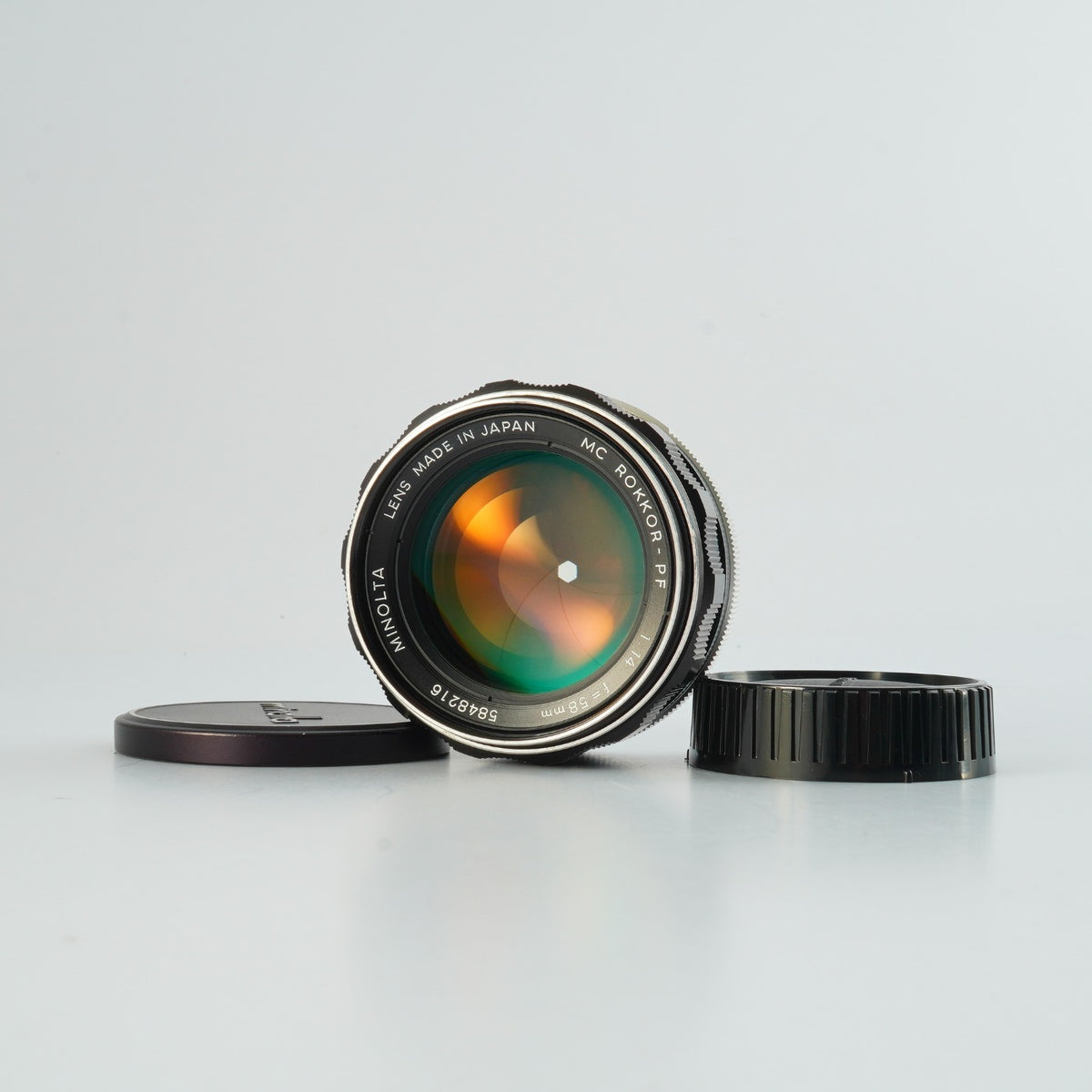 【Serviced】 MINOLTA MC ROKKOR-PF 58mm F/1.4 単焦点レンズ
