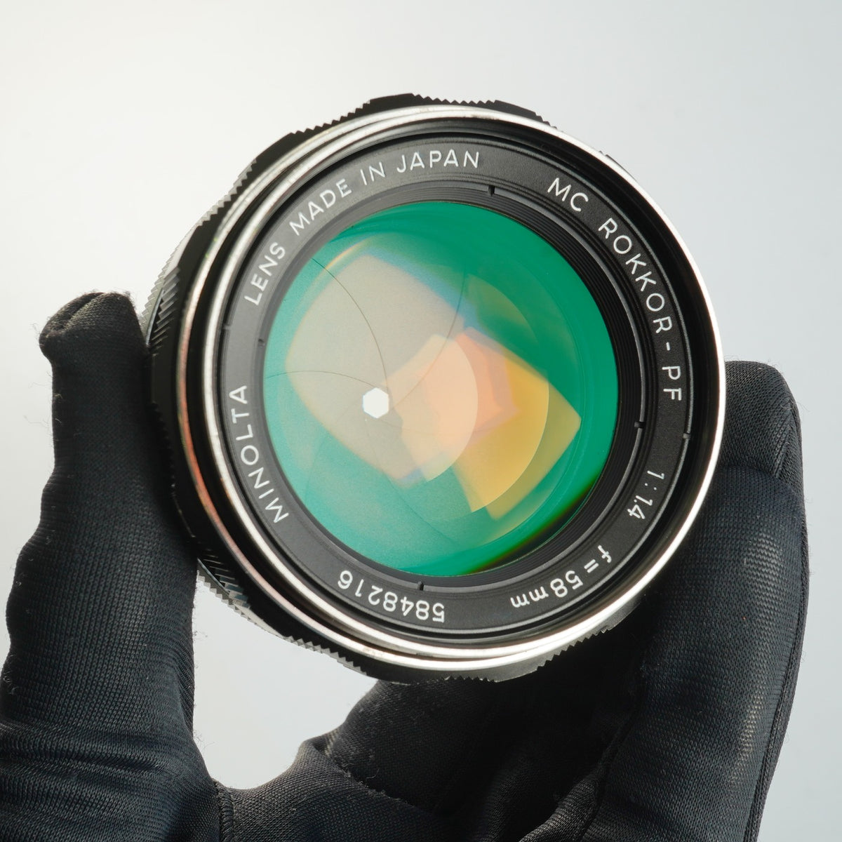 【Serviced】 MINOLTA MC ROKKOR-PF 58mm F/1.4 単焦点レンズ