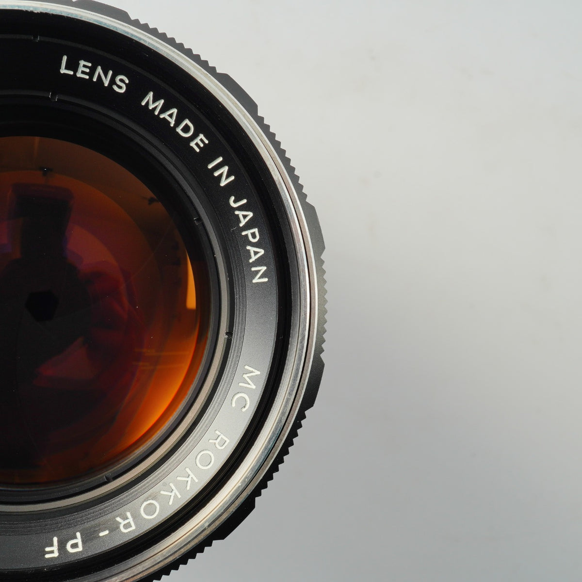 【Serviced】 MINOLTA MC ROKKOR-PF 58mm F/1.4 単焦点レンズ
