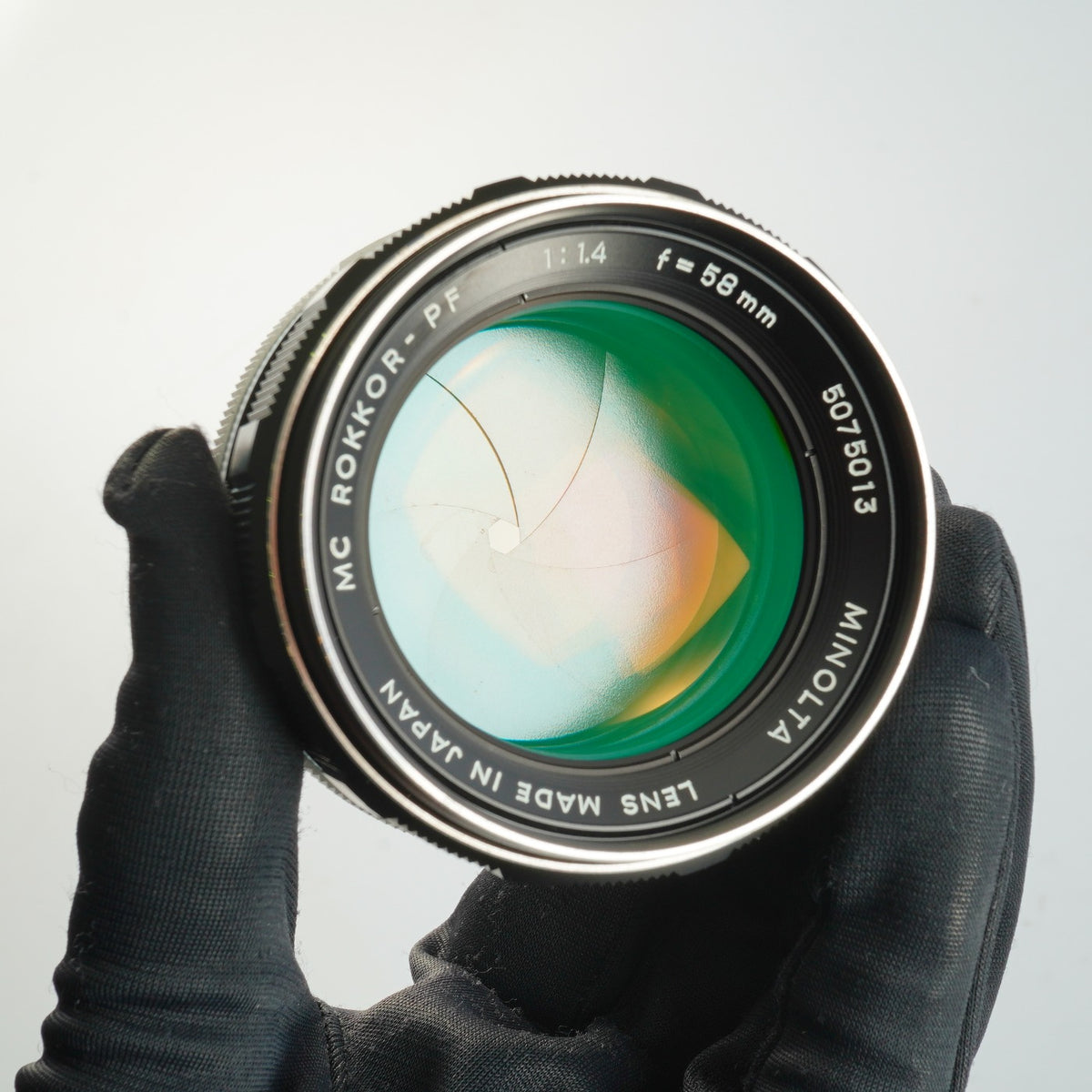 【Serviced】 MINOLTA MC ROKKOR-PF 58mm F/1.4 単焦点レンズ