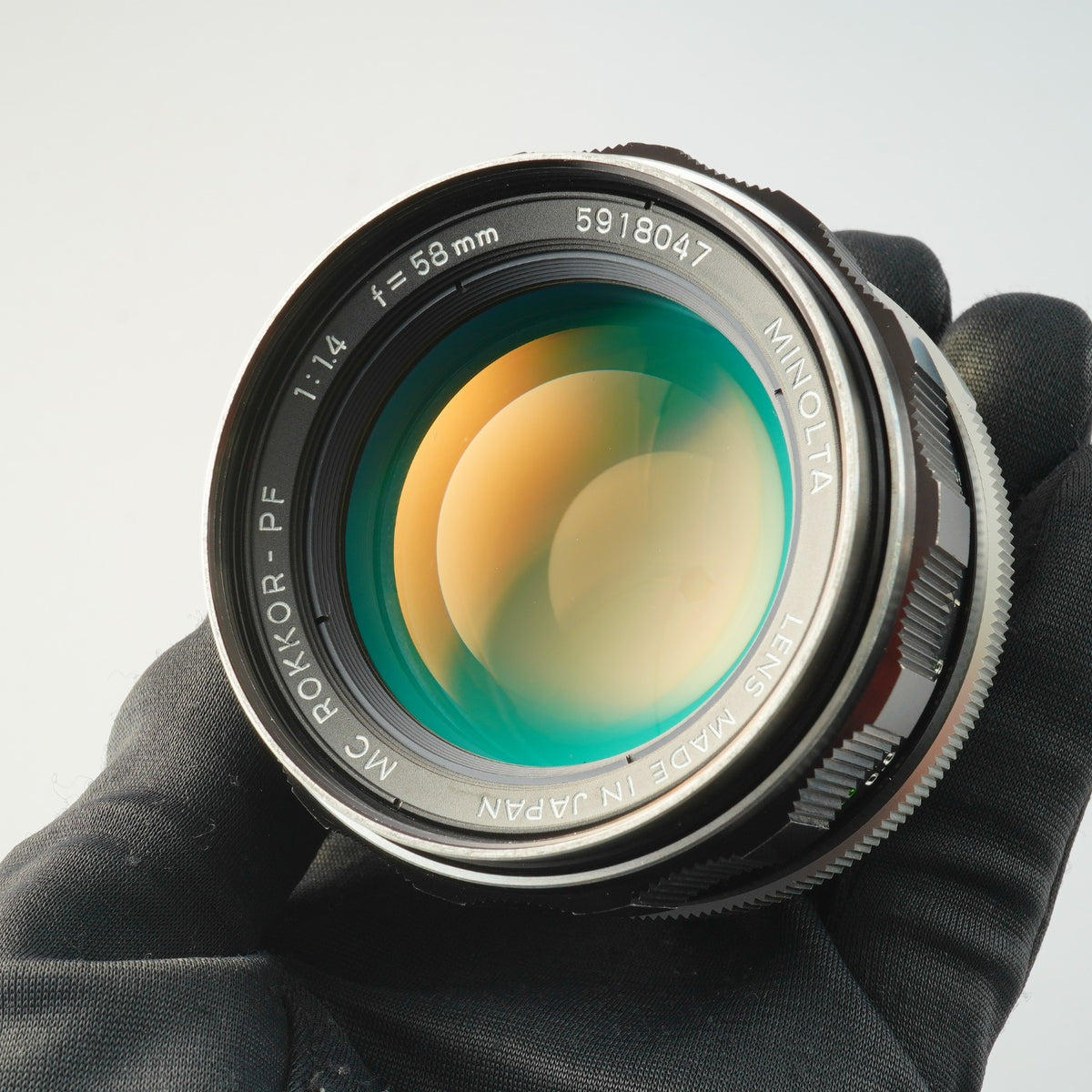 【Serviced】 MINOLTA MC ROKKOR-PF 58mm F/1.4 単焦点レンズ