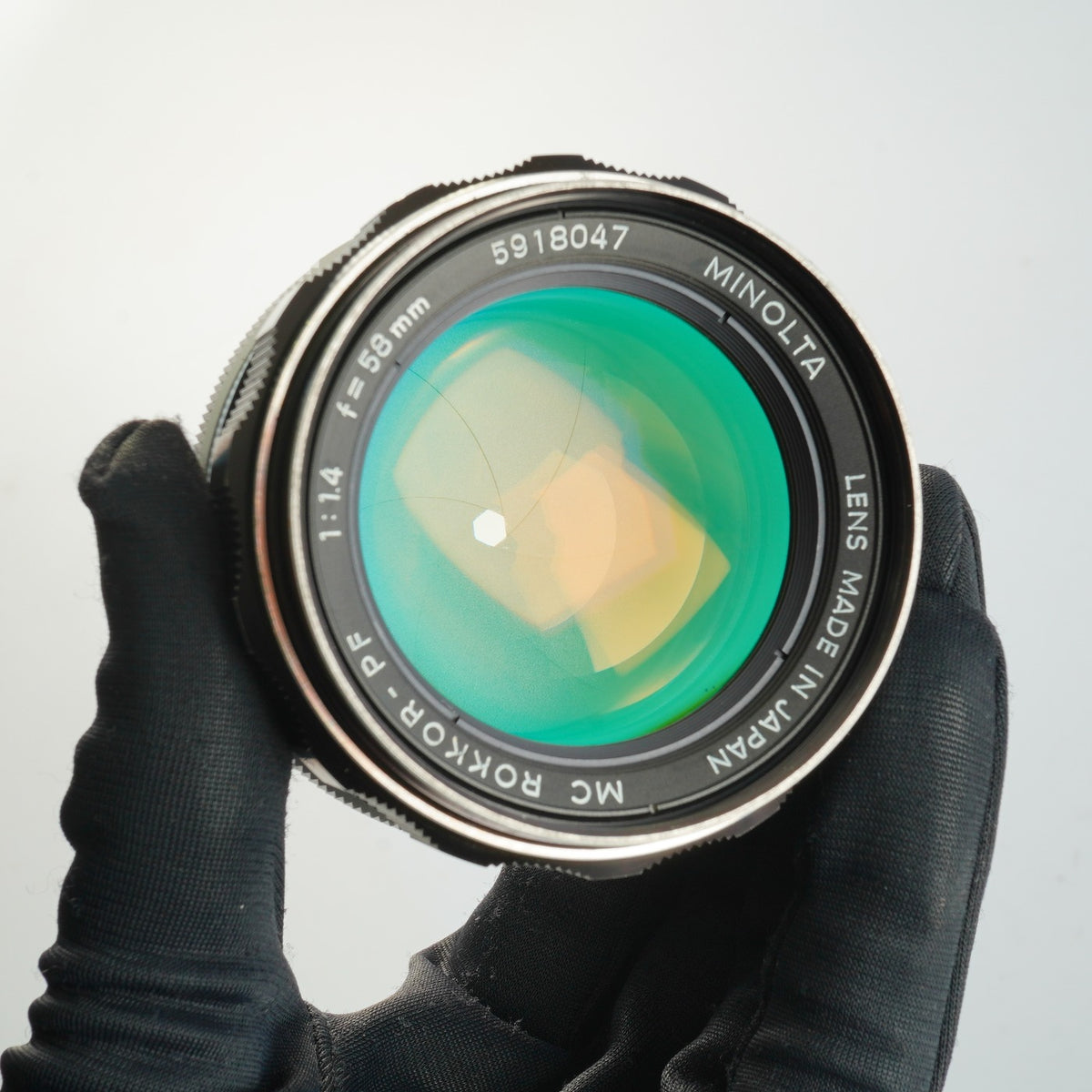 【Serviced】 MINOLTA MC ROKKOR-PF 58mm F/1.4 単焦点レンズ