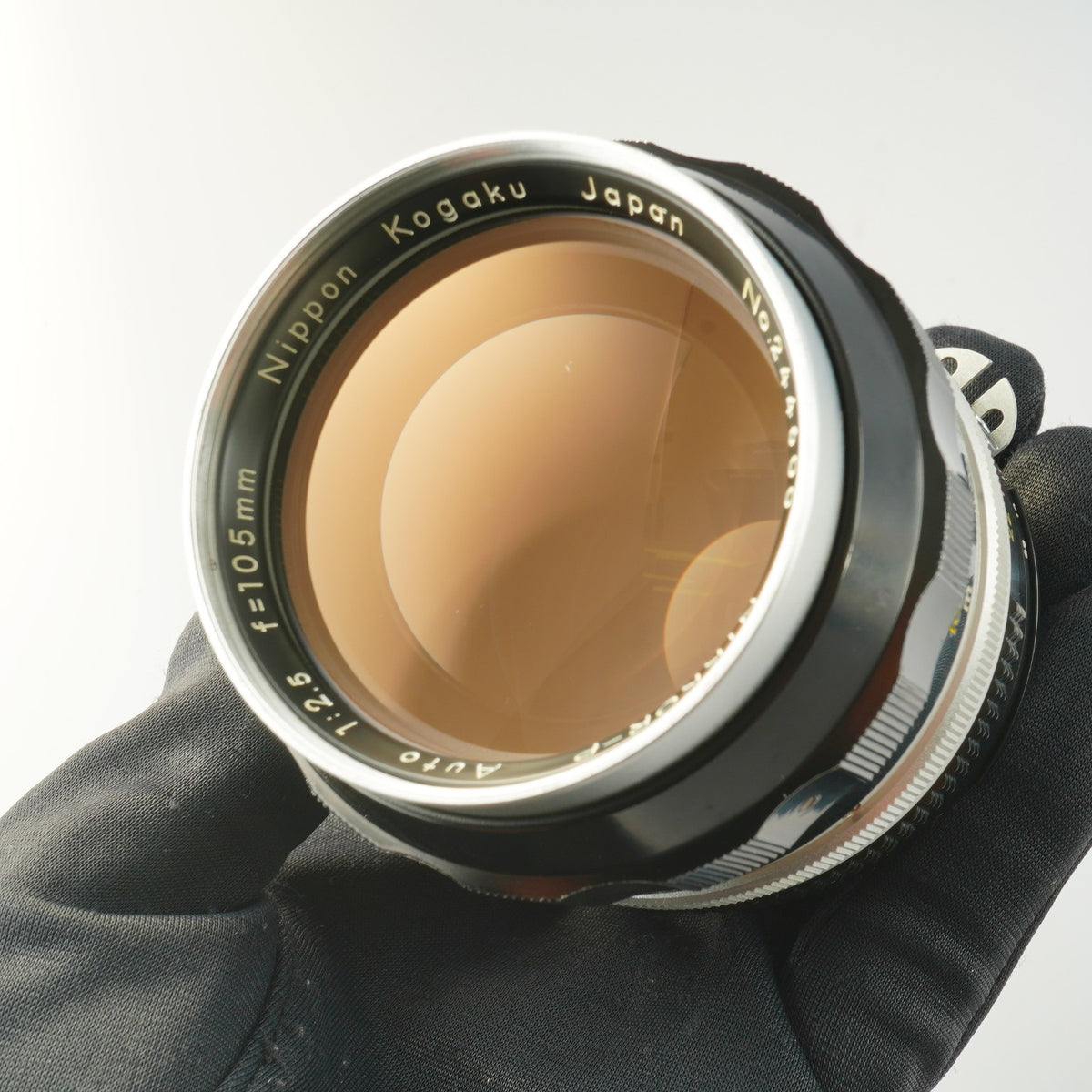 【Serviced】 Nikon Ai改 NIKKOR-P Auto 105mm F/2.5 単焦点レンズ