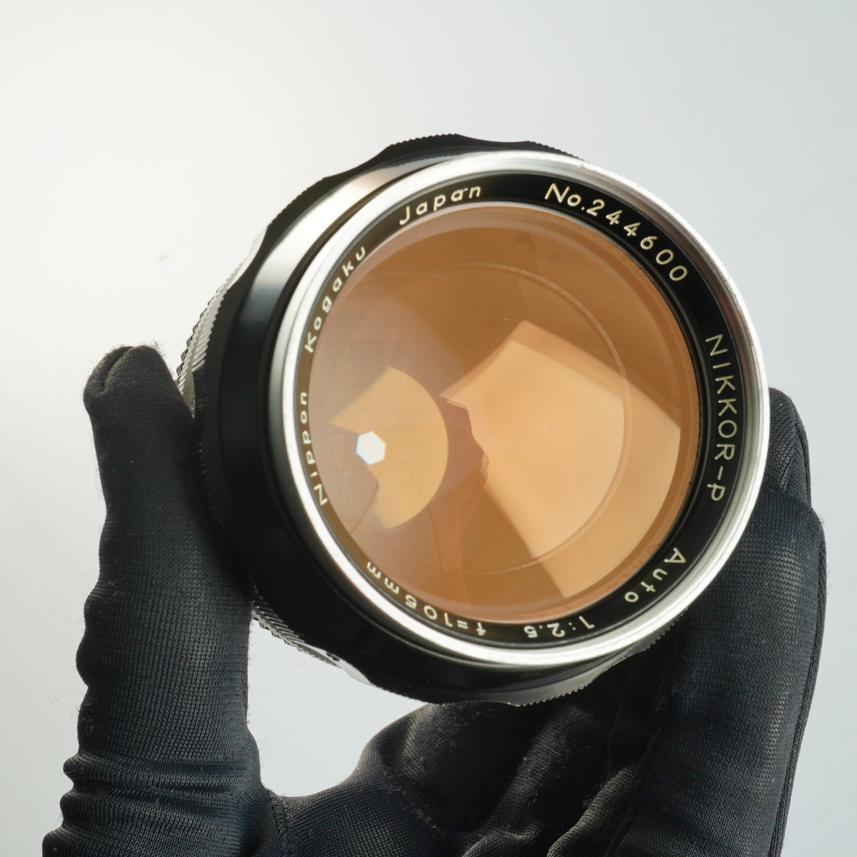 【Serviced】 Nikon Ai改 NIKKOR-P Auto 105mm F/2.5 単焦点レンズ