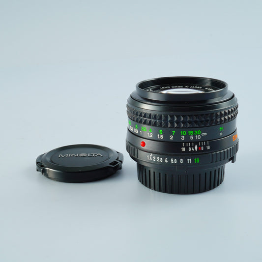 MINOLTA MD ROKKOR 50mm F/1.4  単焦点レンズ