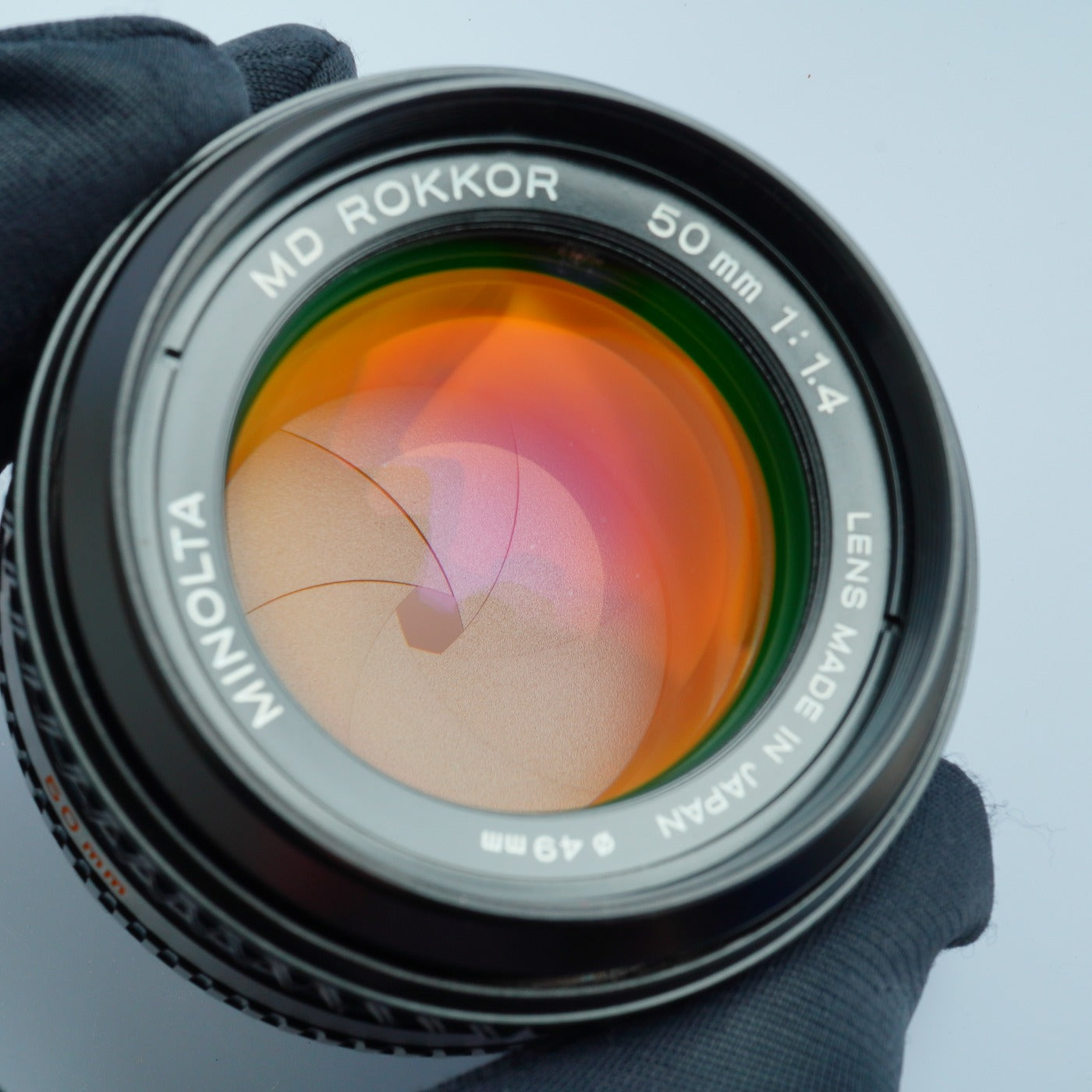 MINOLTA MD ROKKOR 50mm F/1.4  単焦点レンズ