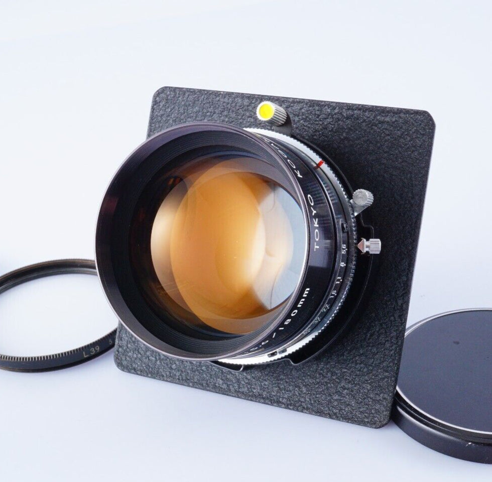 TOPCON Tokyo Kogaku TOPCOR P.T 180mm F/5.6 Seiko Shutter SLV 単焦点レンズ