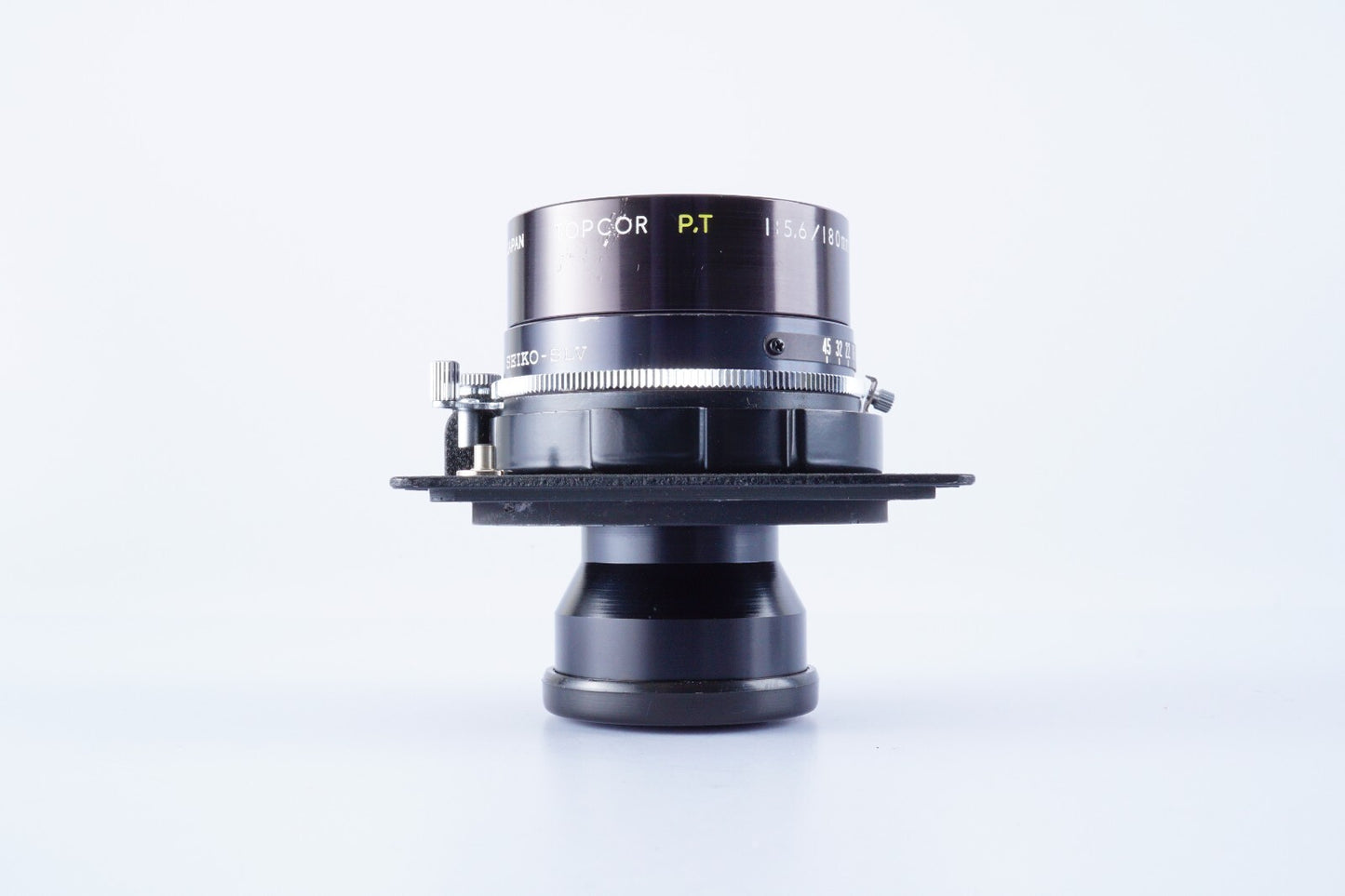 TOPCON Tokyo Kogaku TOPCOR P.T 180mm F/5.6 Seiko Shutter SLV 単焦点レンズ