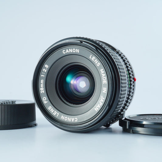 Canon New FD 28mm F/2.8 単焦点レンズ