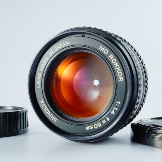 MINOLTA MD ROKKOR 50mm F/1.4  単焦点レンズ